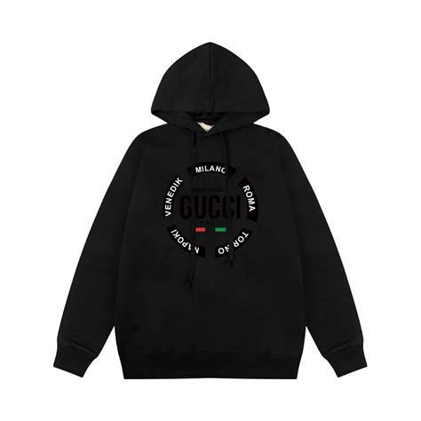 cheap black gucci sweatshirt|gucci hoodie yupoo.